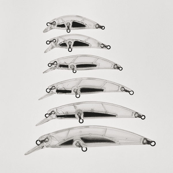 6 Size Blank Lure BL-009