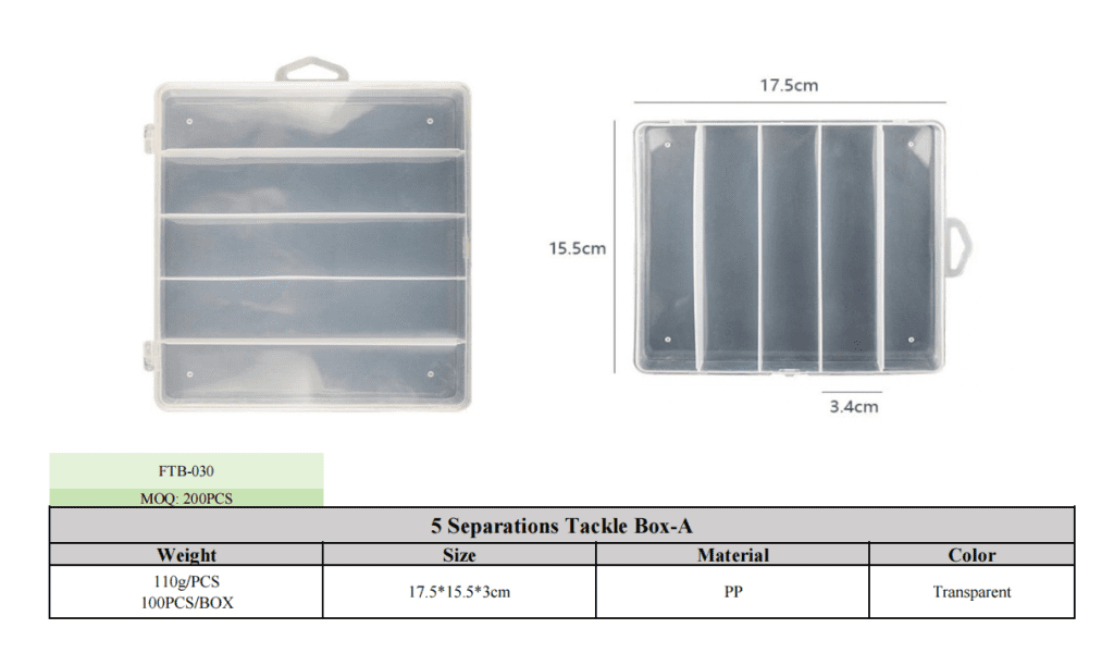 clear tackle box wholesale