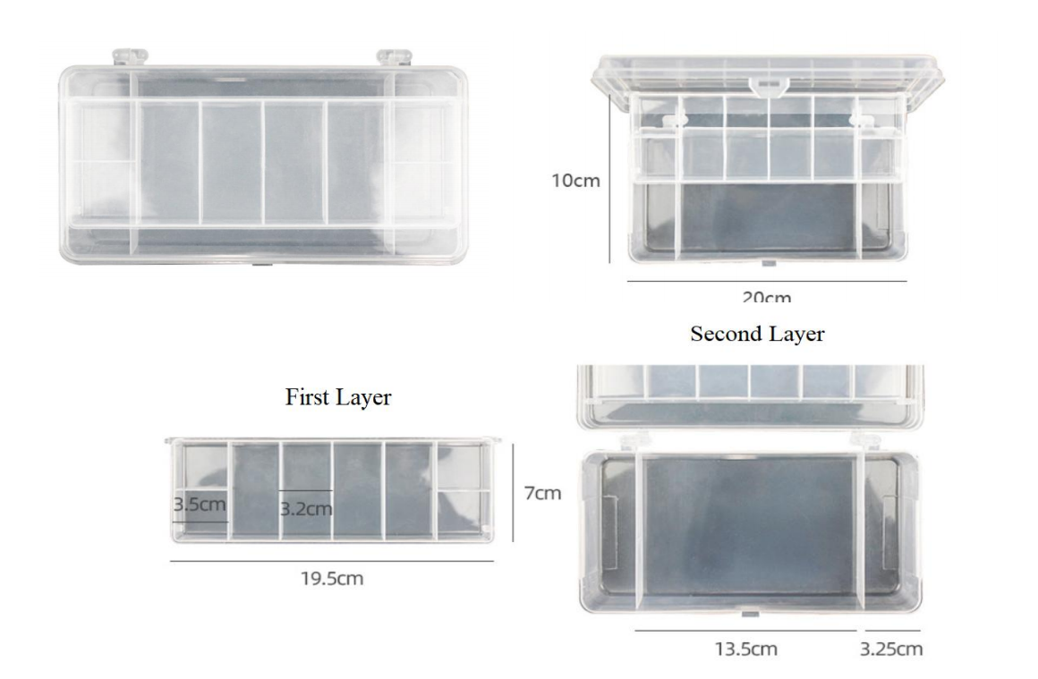 plastic tackle boxes wholesale